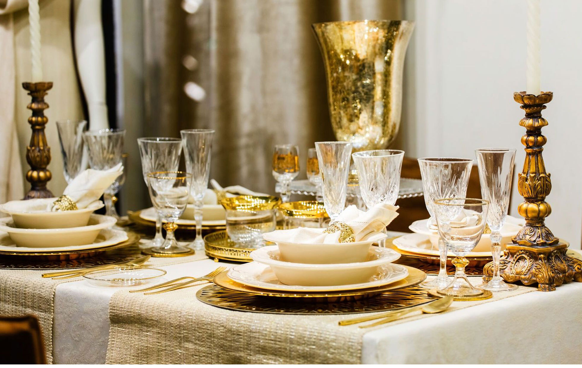 ideas de decoración de mesa navidad 2021