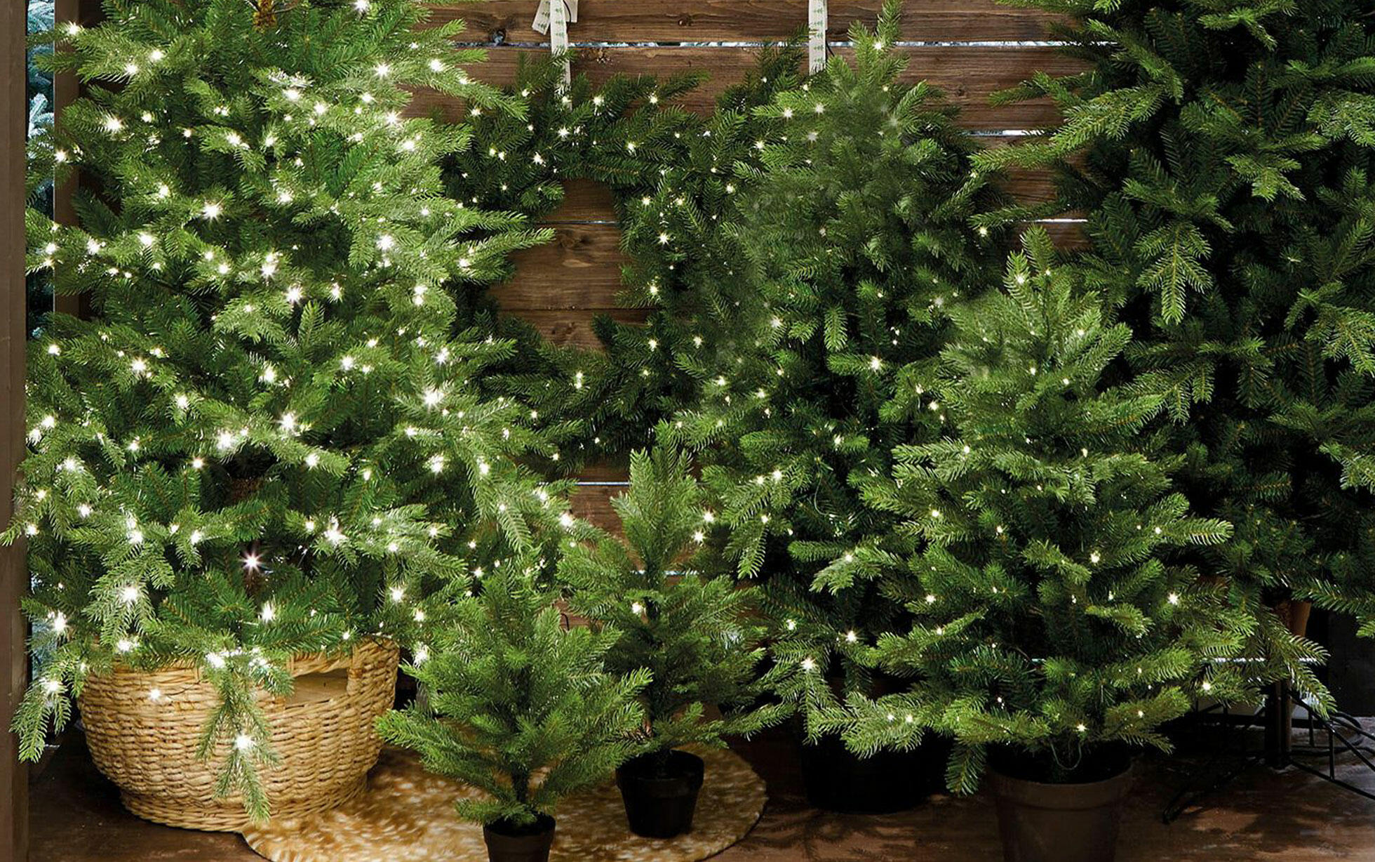 scegli il tuo albero di Natale artificiale