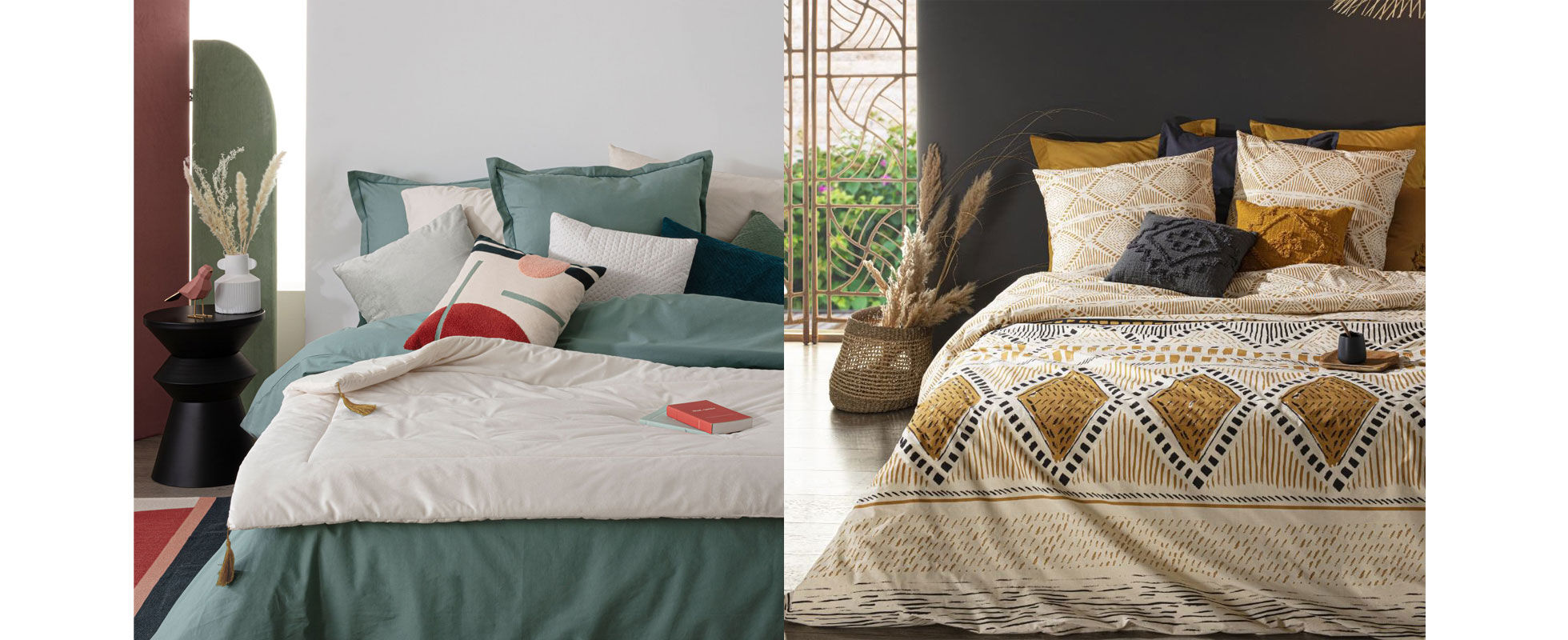 cuscino decorativo per letto