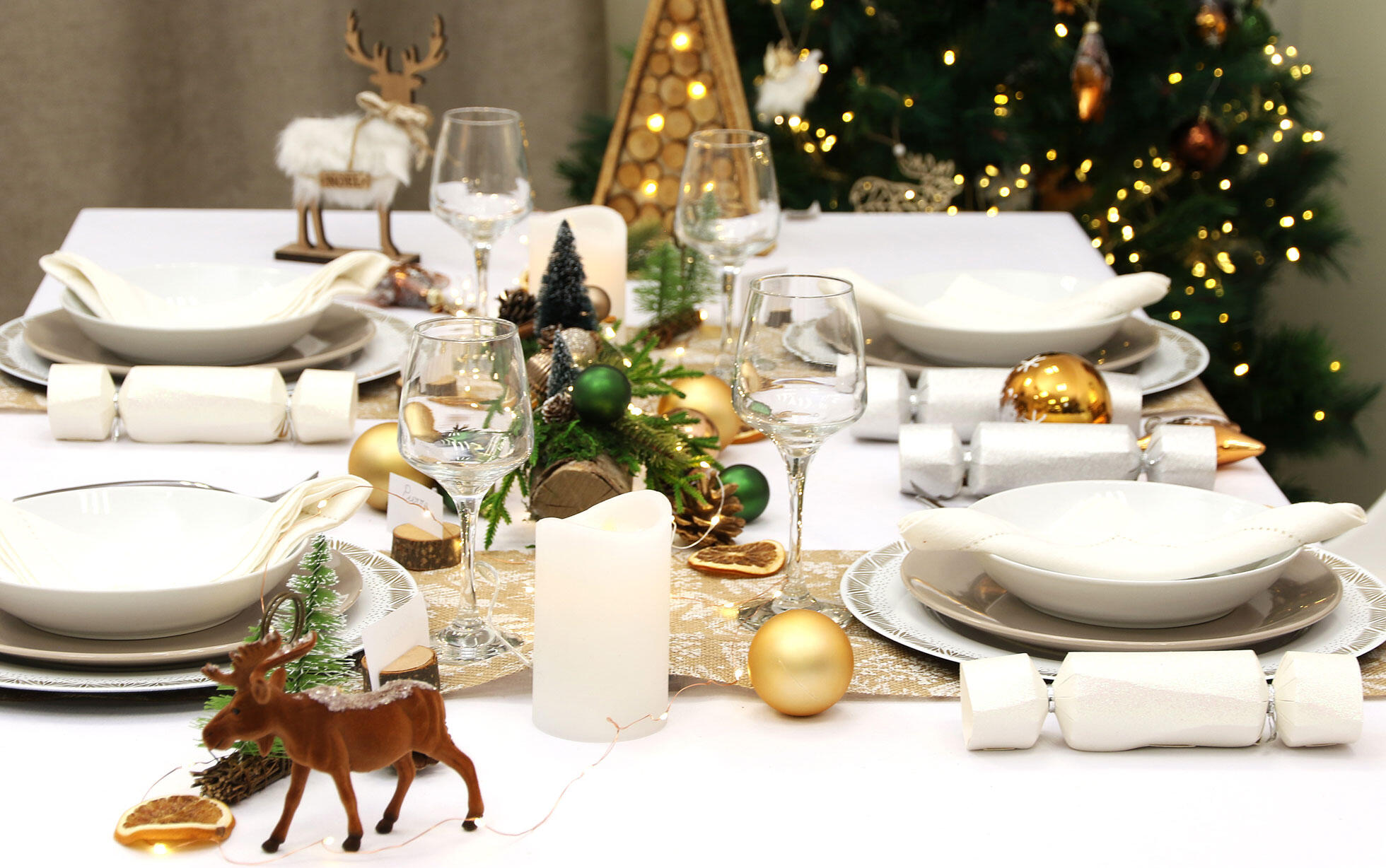 choisir la couleur de sa nappe de noel
