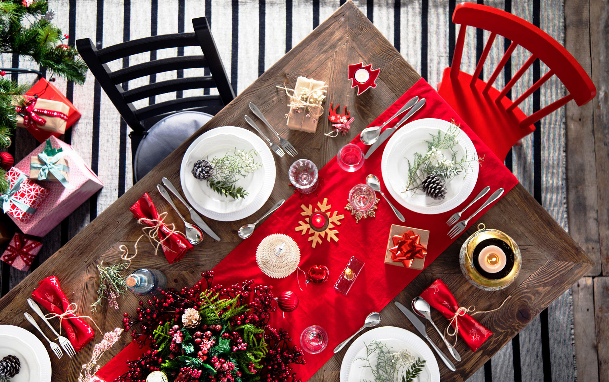 Comment disposer son centre de table