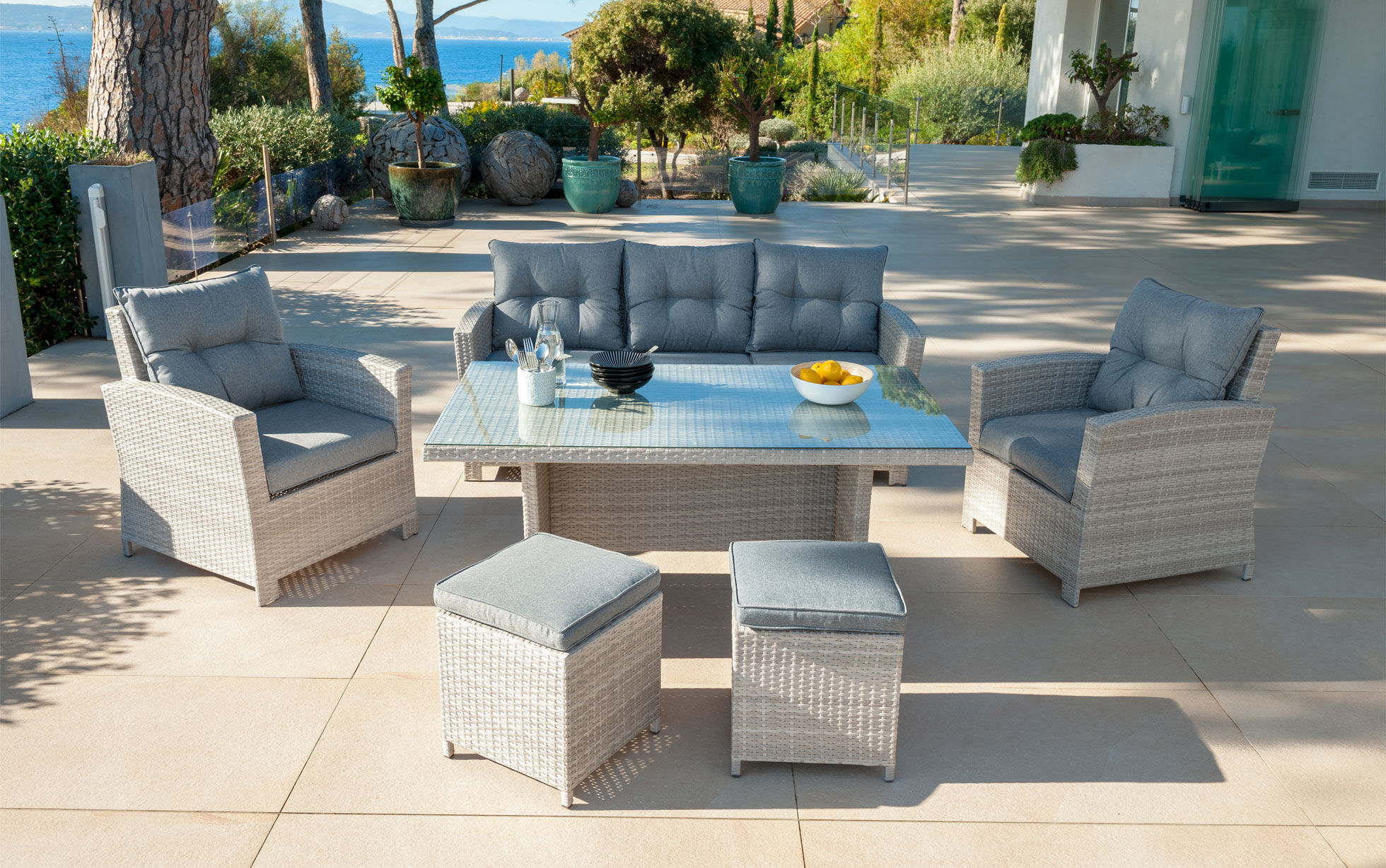 salon de jardin repas