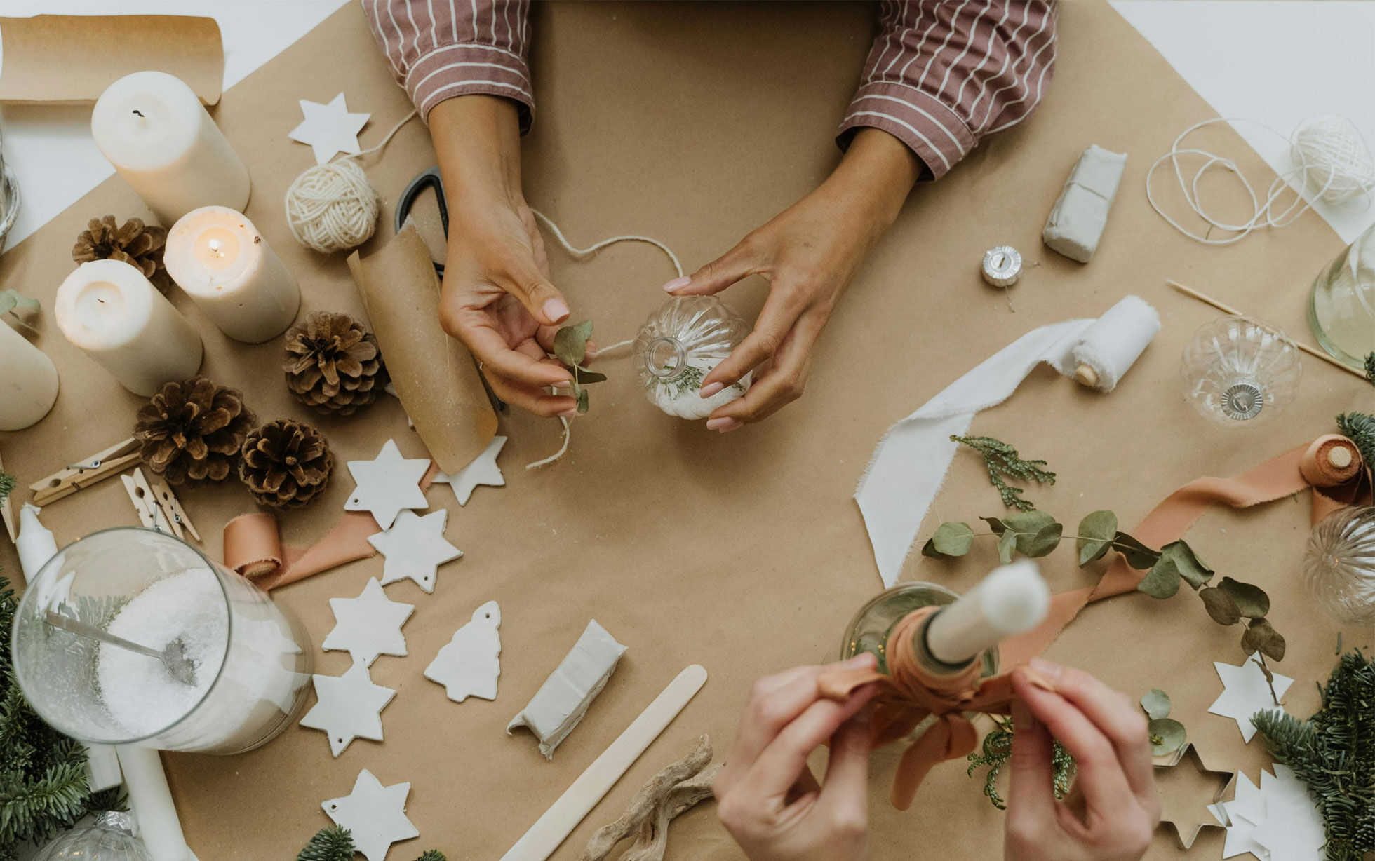 palline di vetro fai-da-te