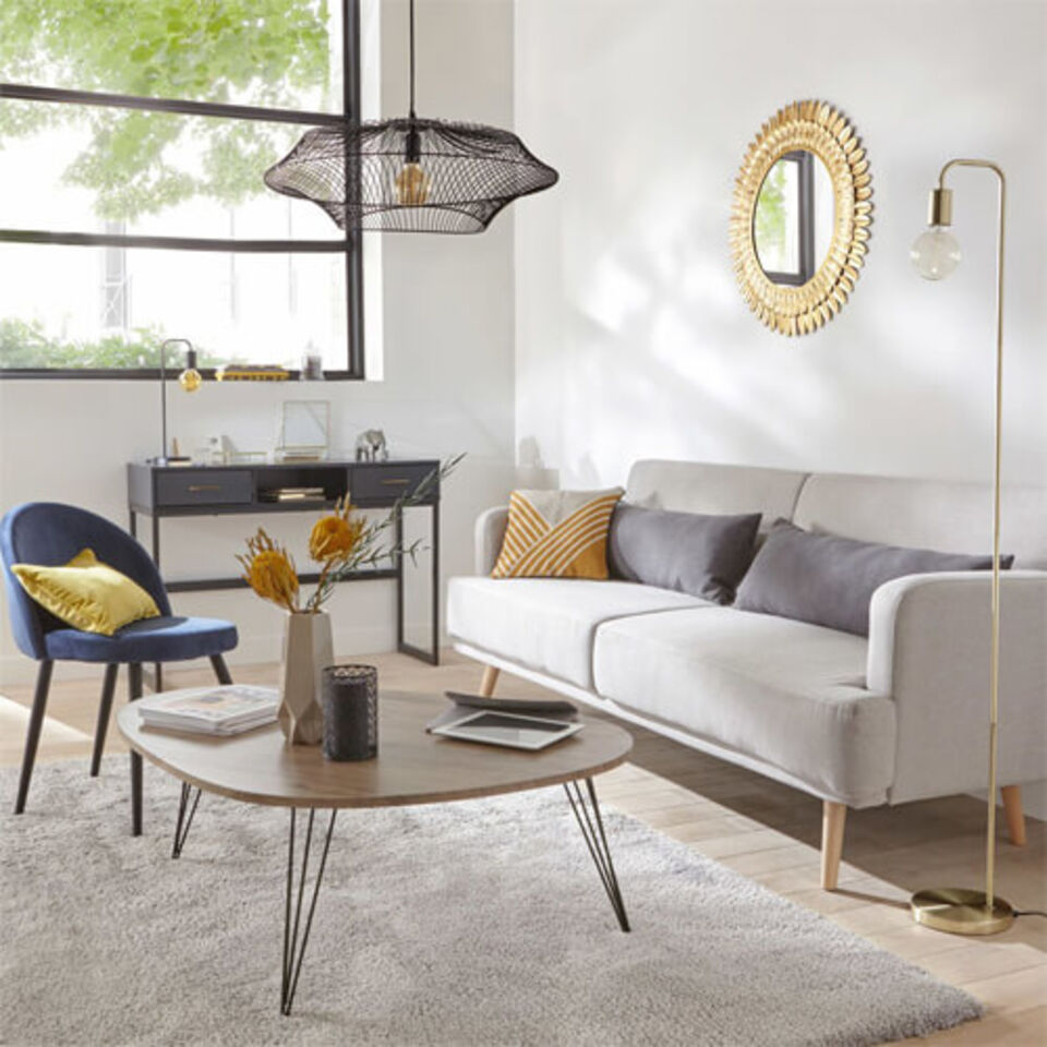 salone grigio chiaro