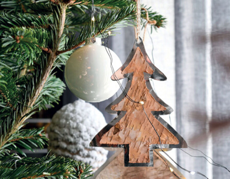 addobbi natalizi in legno