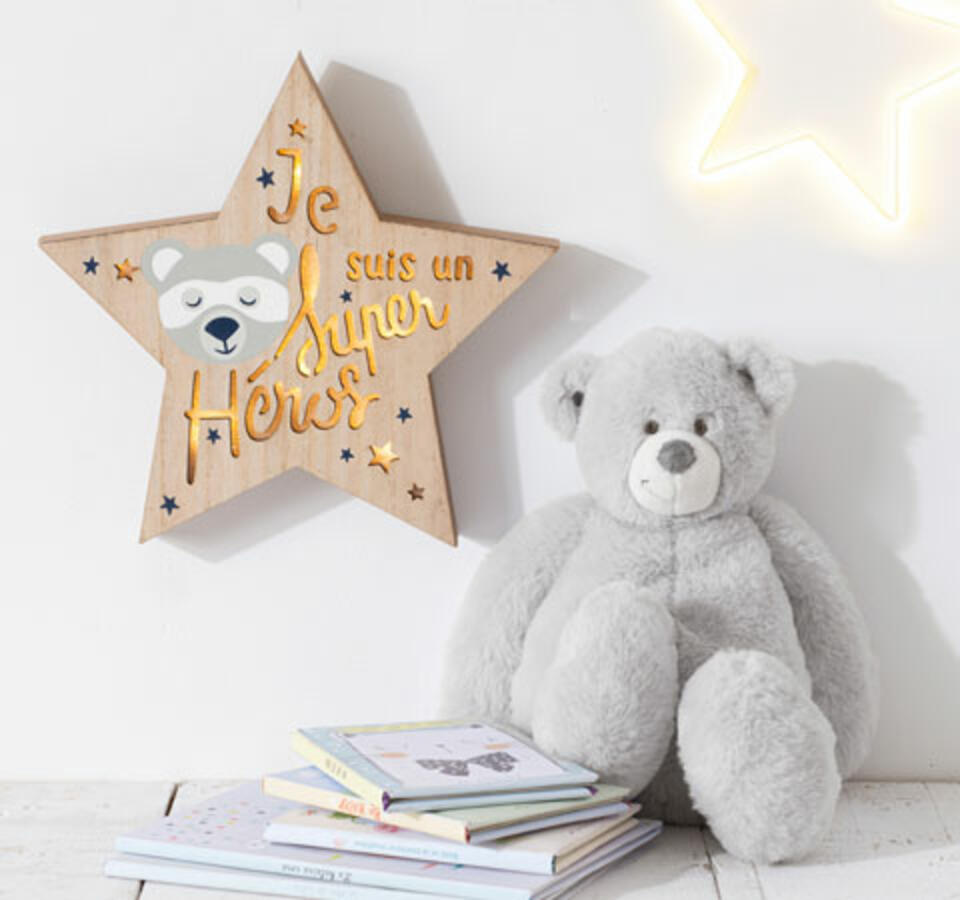 Estrella pared infantil