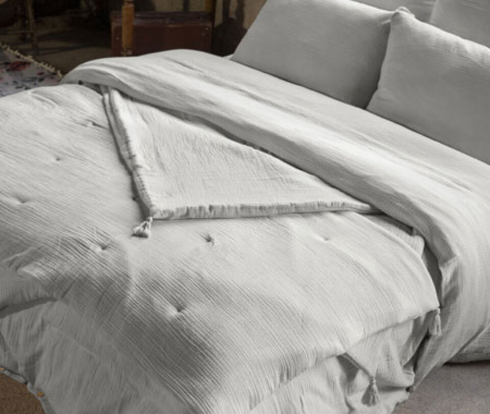 Runner letto vaporoso