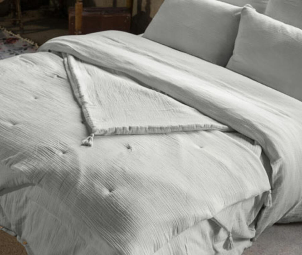 Runner letto vaporoso