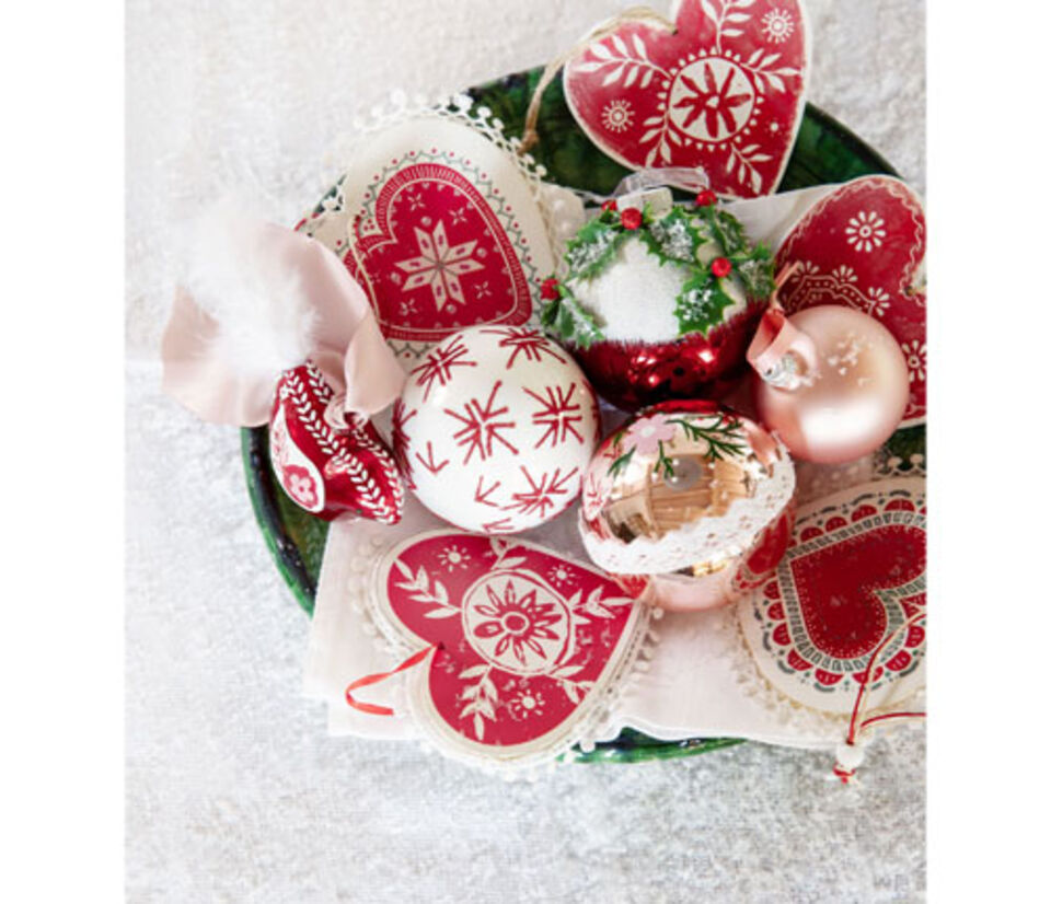 palline di natale rosse