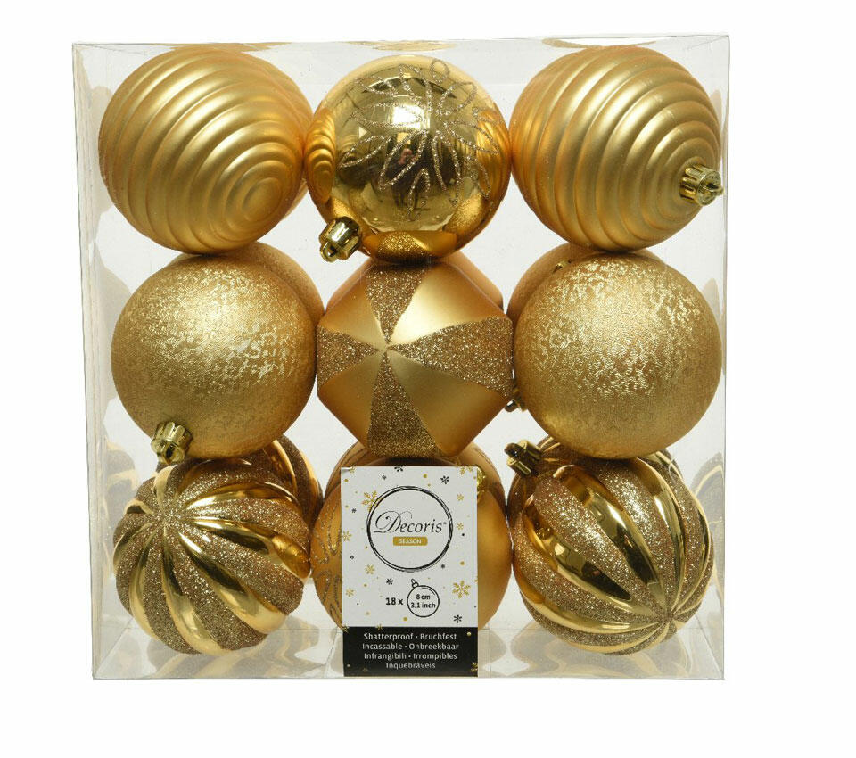 Boule de noel dorée