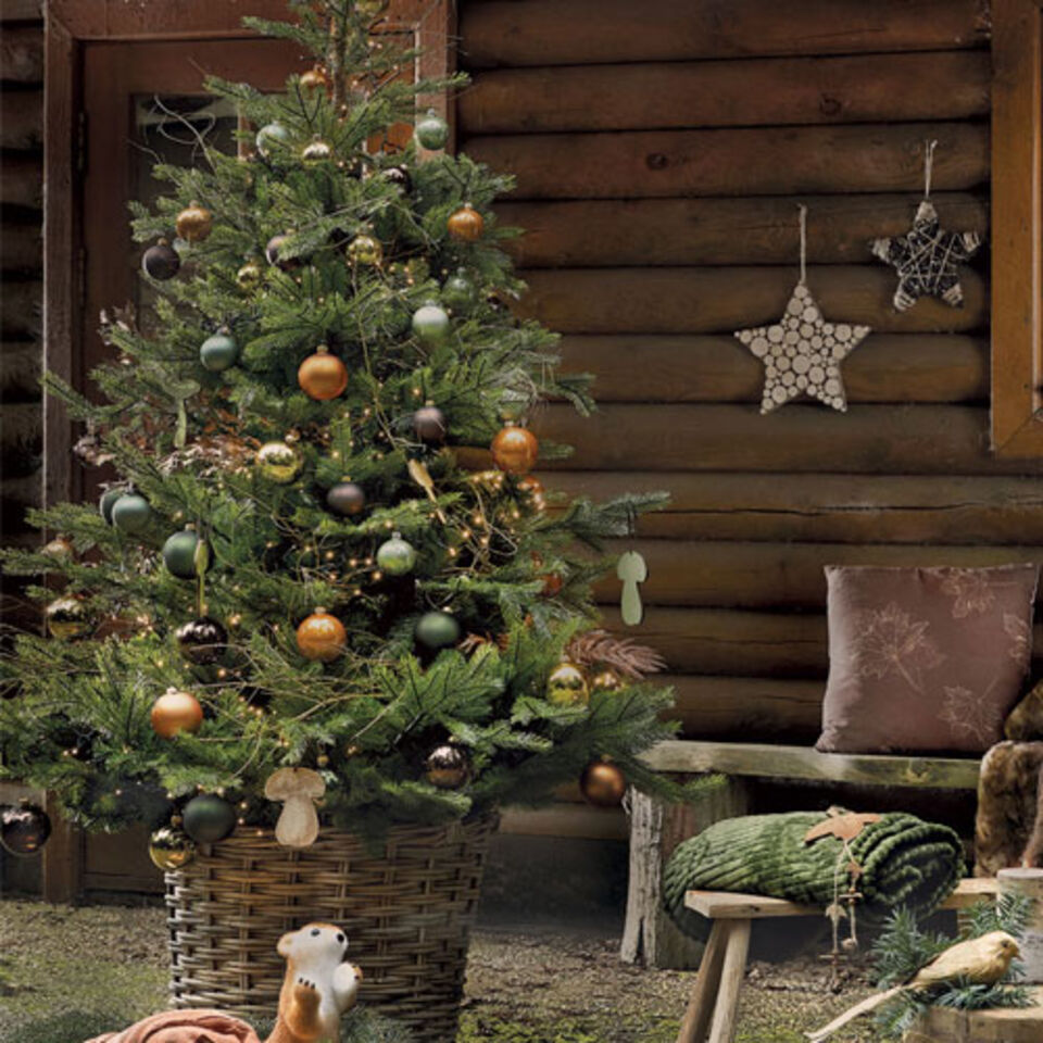 albero di Natale tendenze naturali
