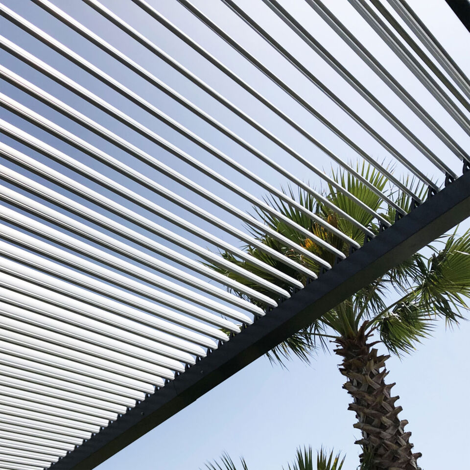 Lamelle pergola bioclimatica
