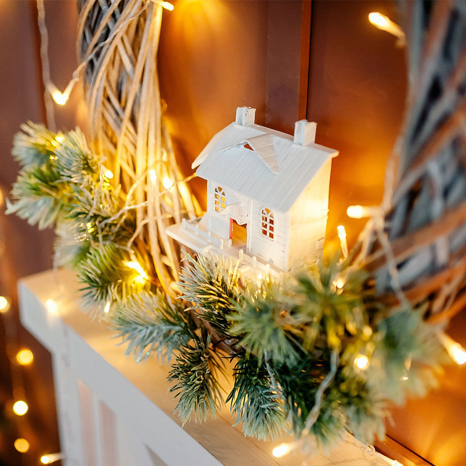 Corona di Natale per la casa