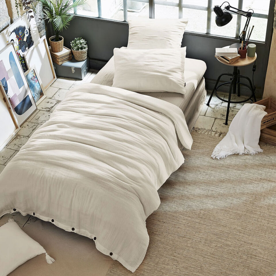 housse de couette gaze de coton