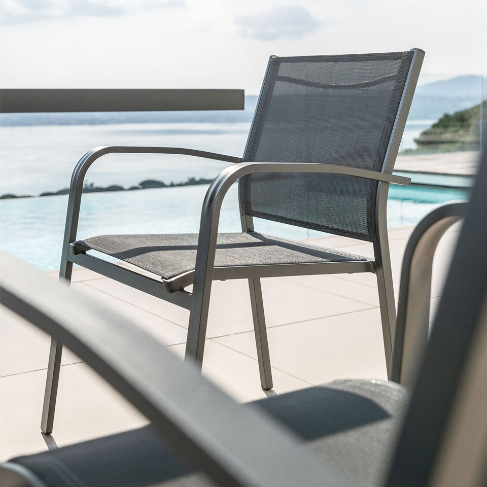 Gartenstuhl Aluminium