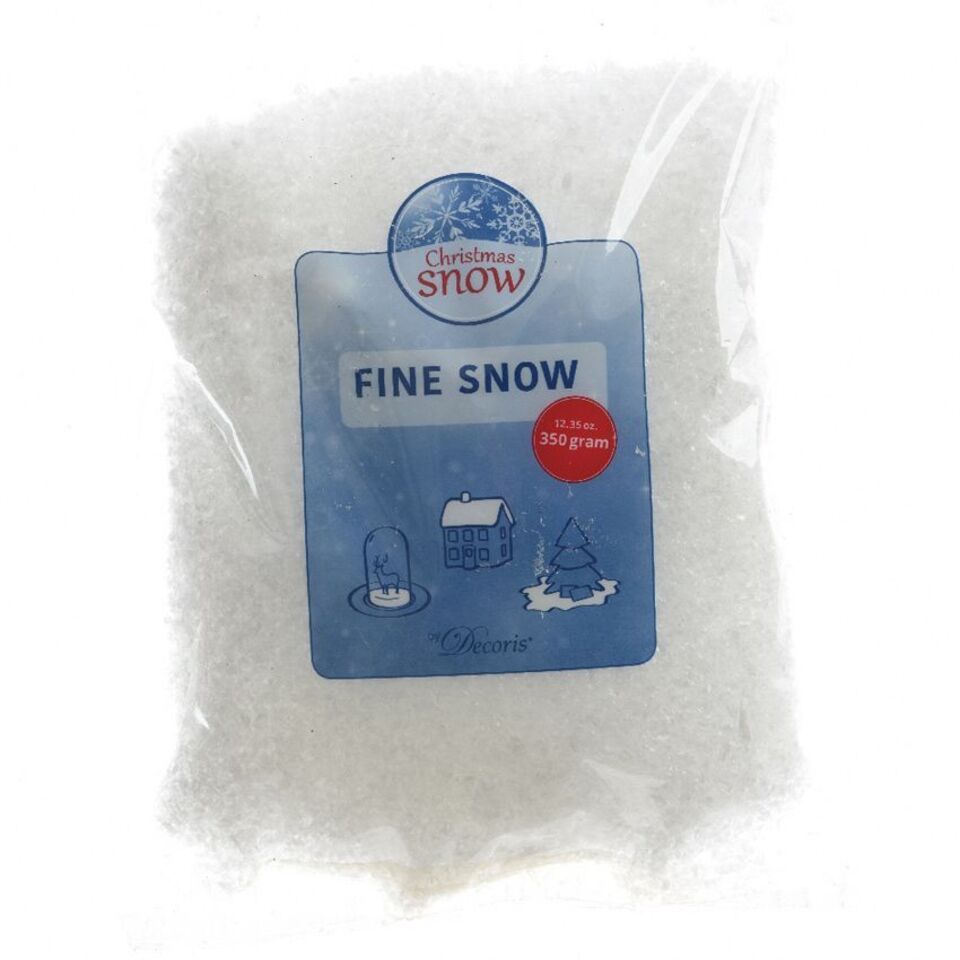 sachet de neige artificiel