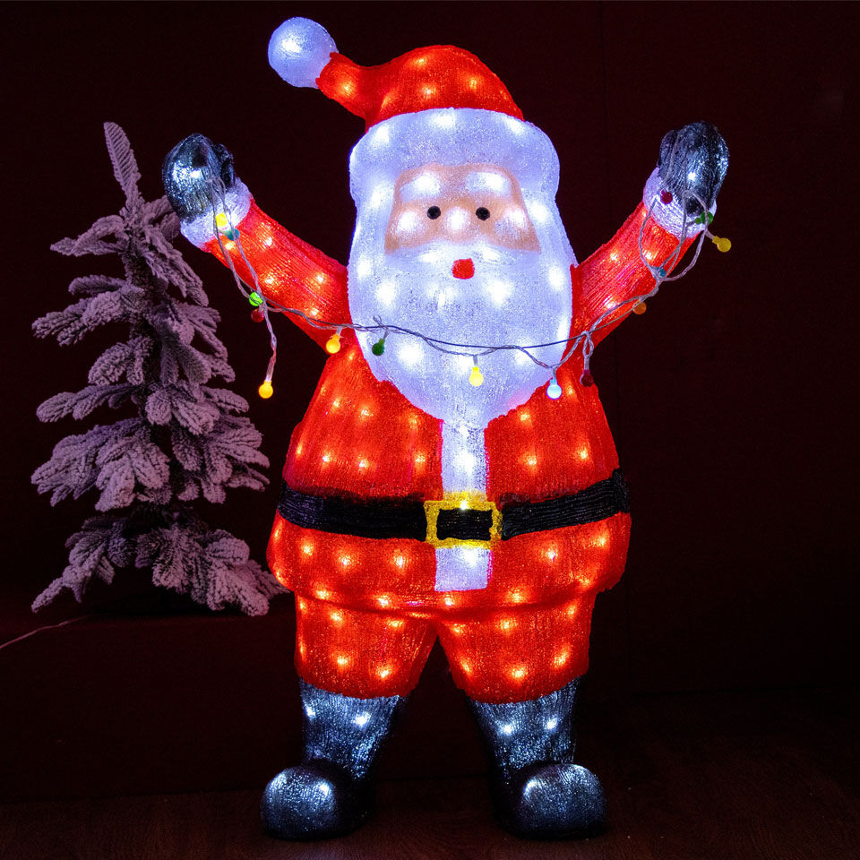 pere noel lumineux