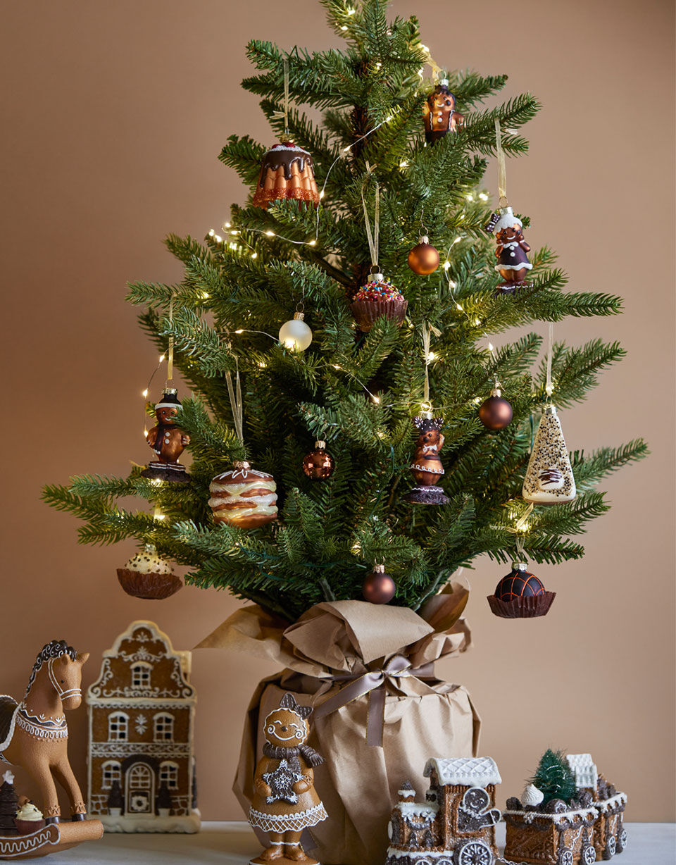 sapin de noël thème gourmand
