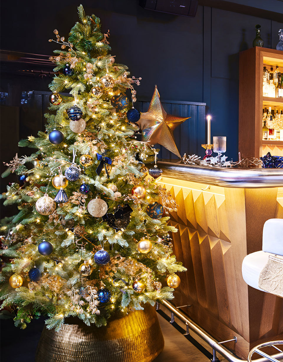 sapin de noël romantique