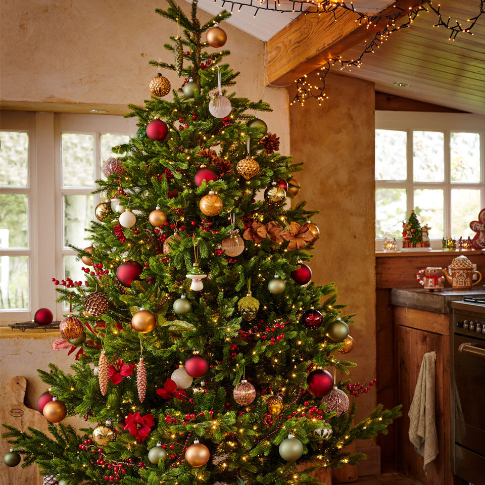 sapin de noël déco nature