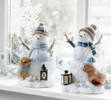 déco de Noel bonhomme de neige