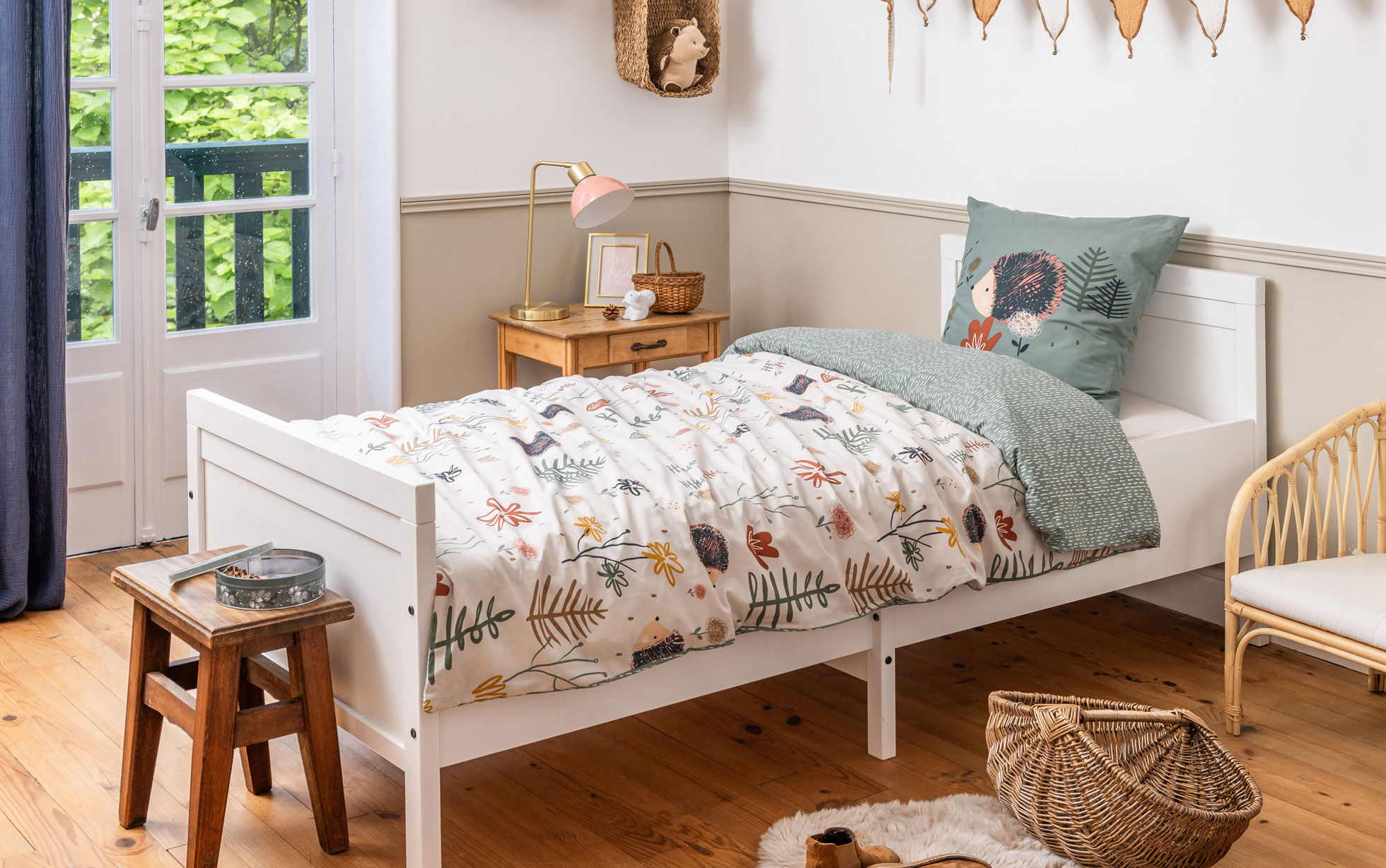 housse de couette herisson