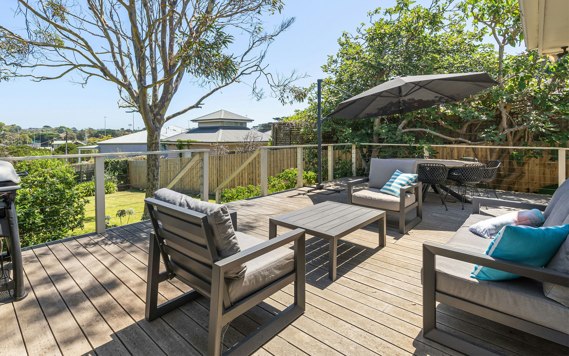 moderne Gartenlounge