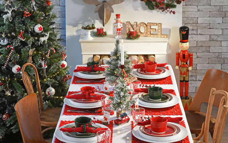 Décoration Noël : idées et accessoires pour salle et table