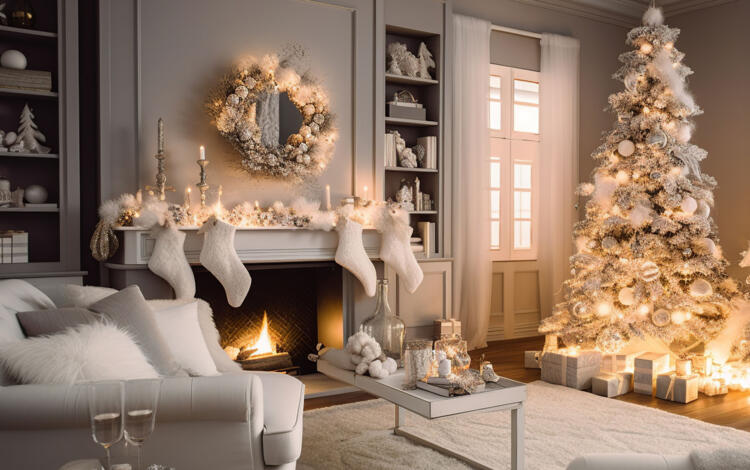 Déco Noël blanc : 8 idées pour décorer votre intérieur