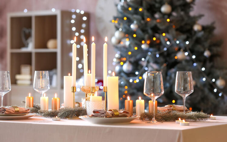 Des décorations de table festives pour Noël ! - Maisons de Campagne