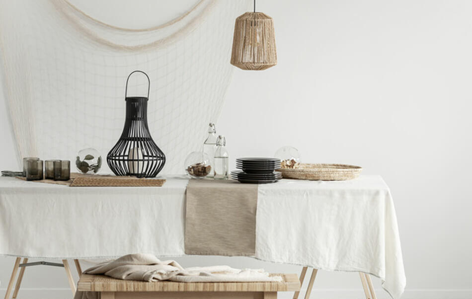 comedor estilo zen