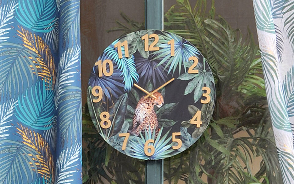 orologio a motivi jungle