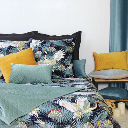 completo letto a motivi giapponesi
