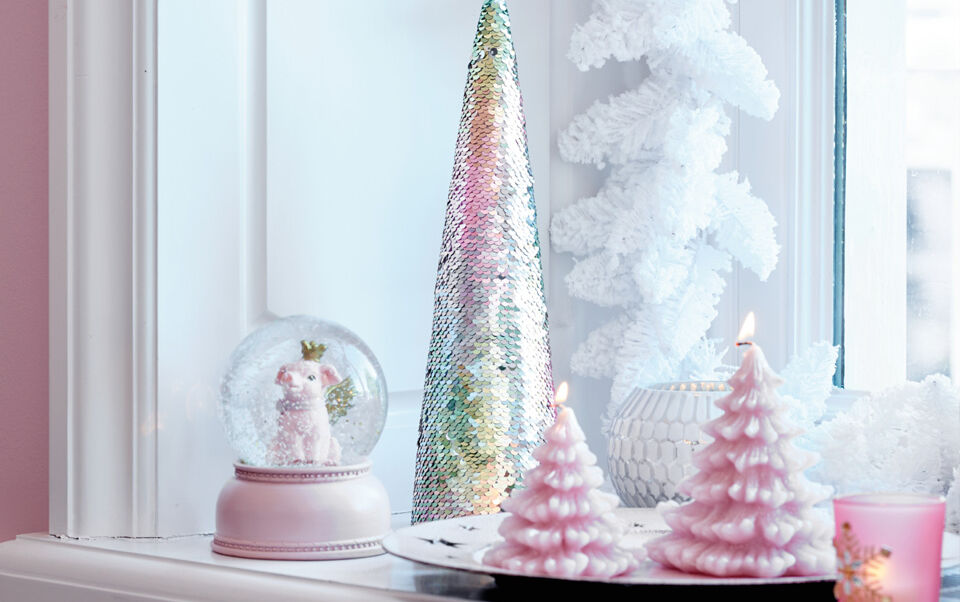 décoration de fenêtre pour Noel