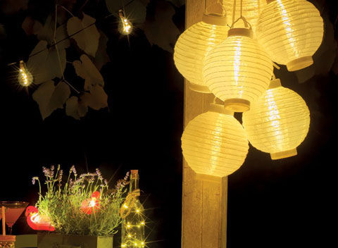 ghirlanda luminosa da esterni