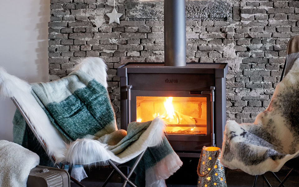 Stufa a legna design