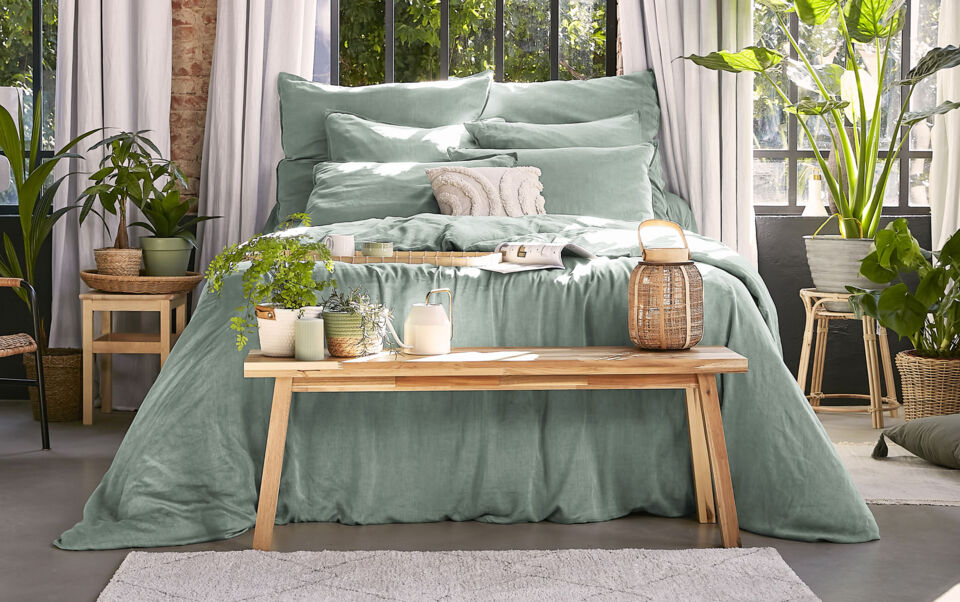 parure de lit en lyocell