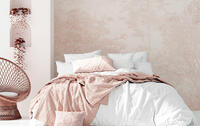 camera da letto rosa cipria