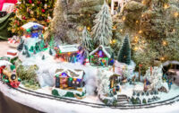 support pour village de noël