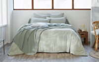 housse de couette vichy vert eucalyptus