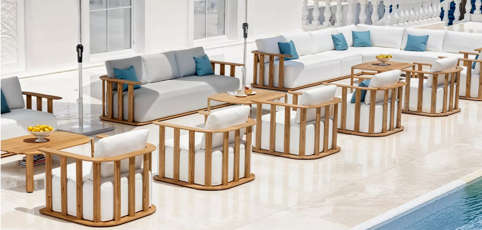 Salontafel rechthoekig teakhout Java (L120 cm) - Naturel