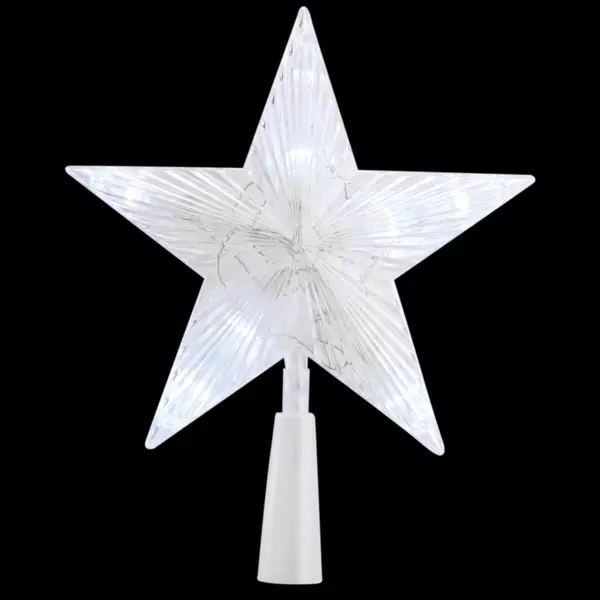 Cimier Lumineux En Forme De Sapin De Noël - Décoration Avec 11 Lampes - Pour L'intérieur - Occasion Fonctionnel