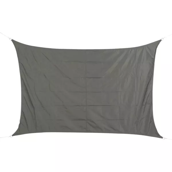 Sonnensegel Rechteckig 45,7×50,8 M | 260 G/m² UV-Schutz LSF 50+ | Wetterfest & Verstärkt Für Terrasse & Pool