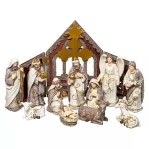 Crche de Nol complte Sainte-Nathalie