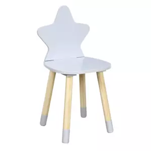Silla infantil Estrella Gris