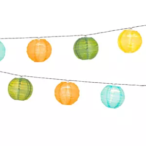 Guirnalda solar LED Linternas - Multicolor.