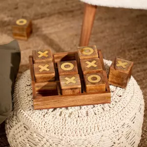 Jeu de Morpion Bois