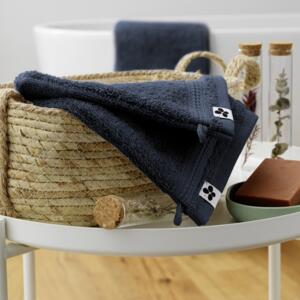 Lot de 2 gants de toilette Coton bio Garance Bleu nuit