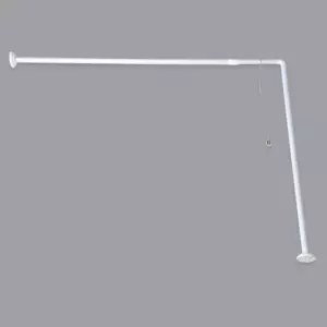 Barre d'angle pour baignoire extensible