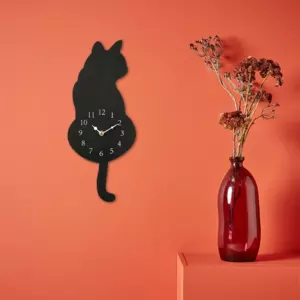 Reloj hot sale gato negro